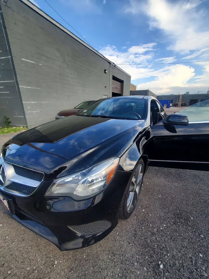 Concierge driver collecting a car for service in Chicago