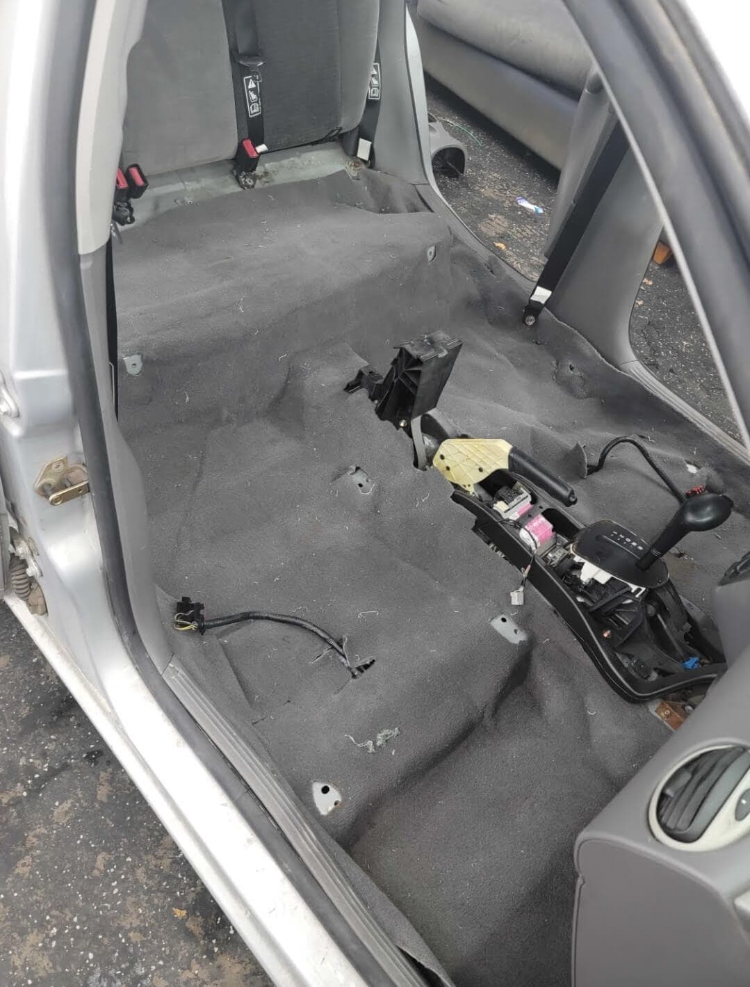 mold smell car water damage under the floor and carpet in chicago repair 
