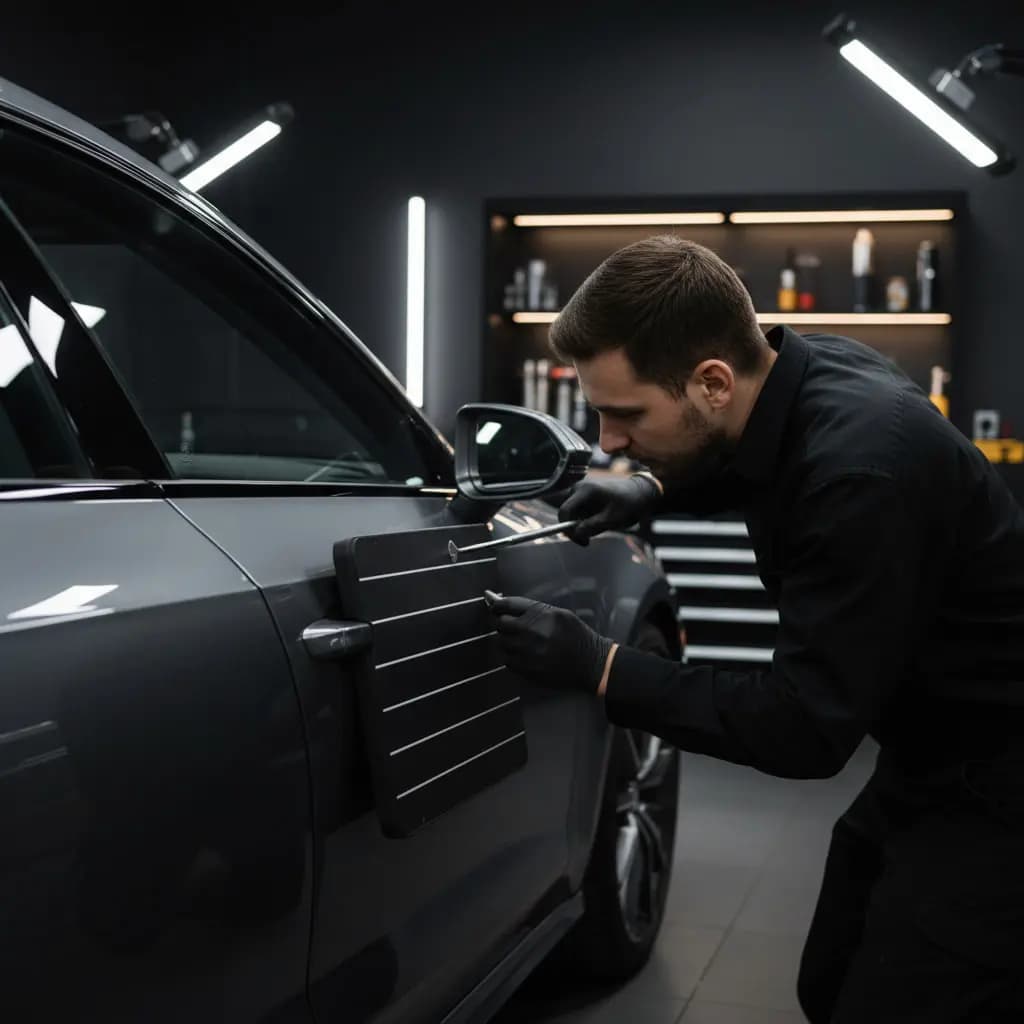 Paintless Dent Repair Chicago | Summer Door Dings & Road Trip Dent Fix image