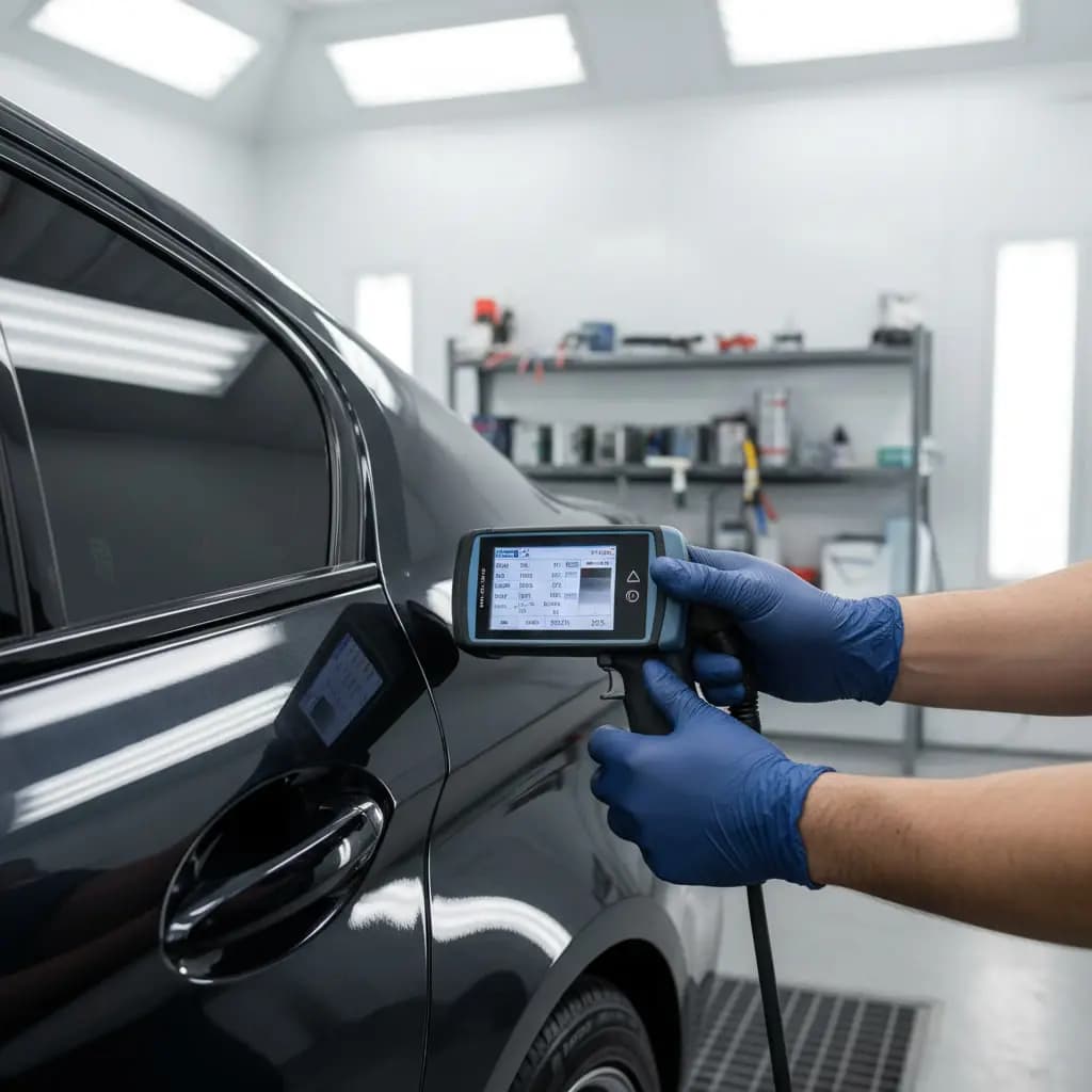 The Science of Paint Matching: Why “Close Enough” Fails for Luxury Collision Repair image