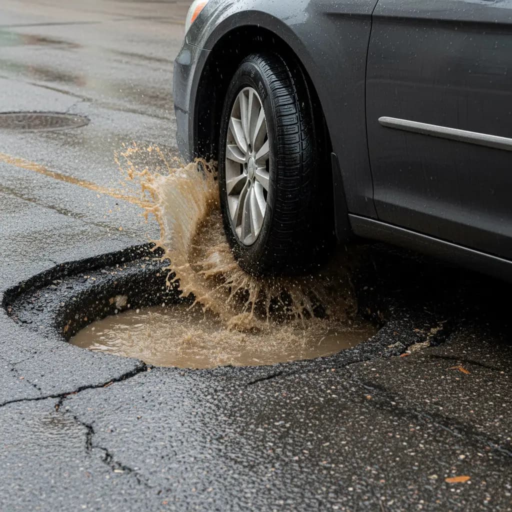 Chicago’s “Pothole Pandemic”: Why Your Steering Wheel Feels Off After Spring Thaw Damage image